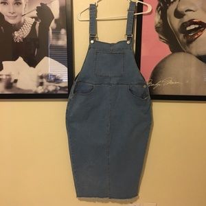 Skirt overall denim